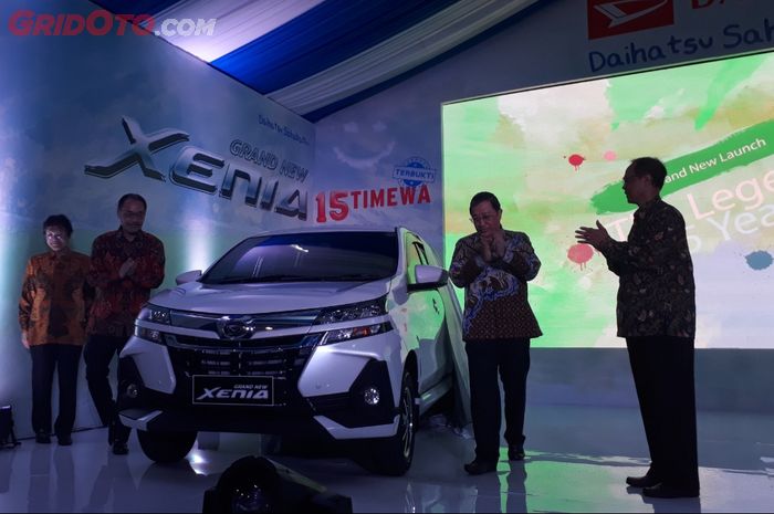 Daihatsu Grand New Xenia yang akhirnya resmi diluncurkan