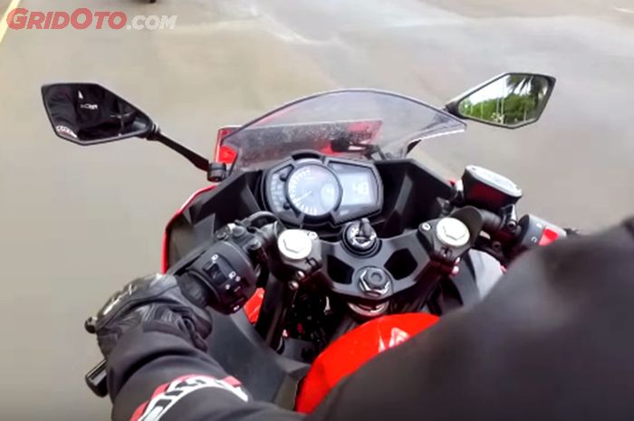 ciri-ciri kampas kopling motor sport mau habis Kawasaki Ninja 250 Fi