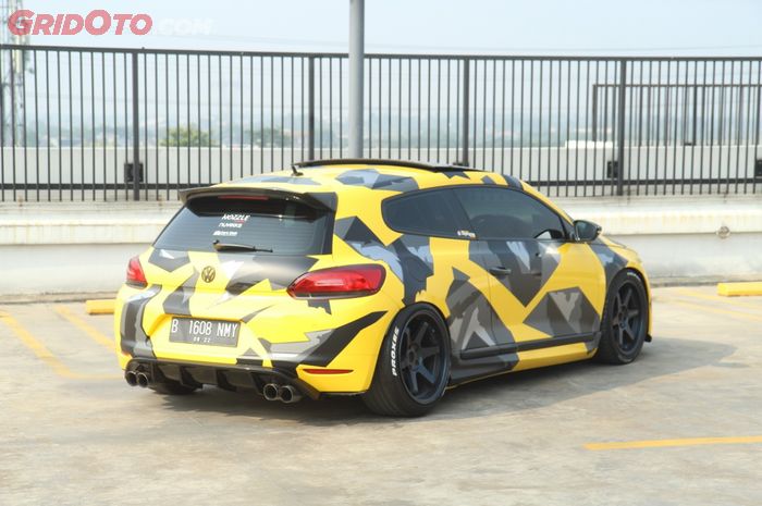 VW Scirocco Camo Look