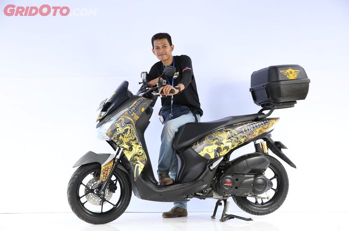 Yamaha Lexi pemegang gelar Rising Star Customaxi Surabaya