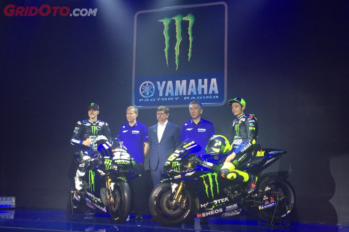 Tampilan YZR-M1 baru Monster Energy Yamaha MotoGP 2019