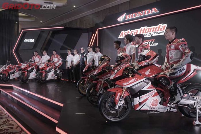               Line up rider Astra Honda Racing Team untuk musim balap 2019                