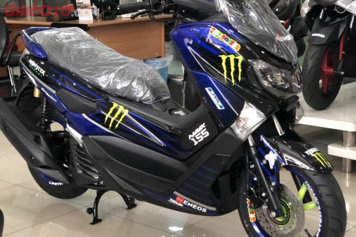 Nmax Livery Monster Energy Yamaha Motogp Sudah Dipajang Di Dealer