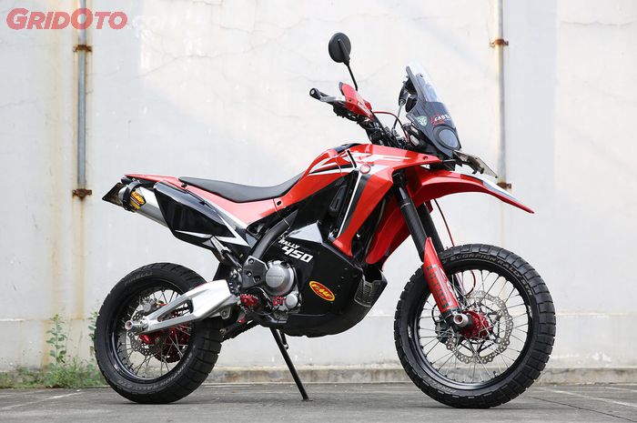 Modifikasi Honda CRF250 Rally Untuk Keperluan Adventure CAOS Custom Bike