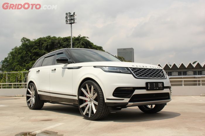 Range Rover Velar 2019, Pertama dimodifikasi di Indonesia dengan pelek 24 inci