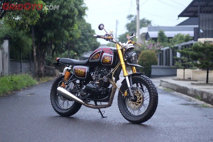 Kawasaki w175 scrambler 2018 clearance