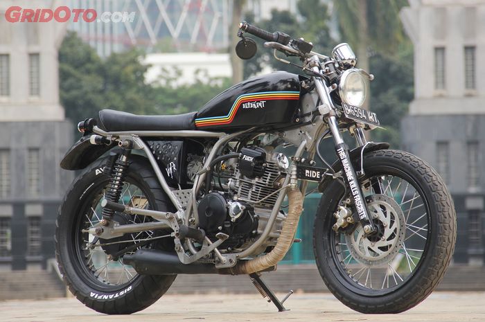 Yamaha Scorpio Brad Style Deddy Andi Custom Yogyakarta