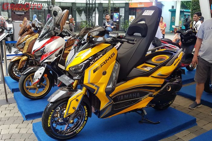 Yamaha XMAX peserta Customaxi dari seluruh Indonesia