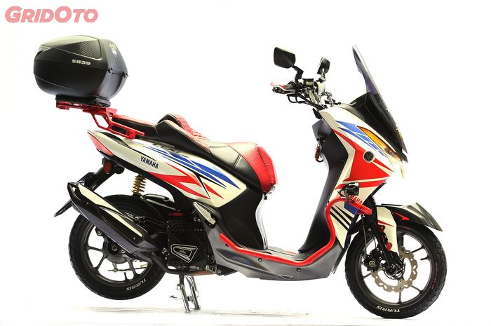 Modifikasi Yamaha Lexi Best Touring Big Bang Customaxi Yamaha