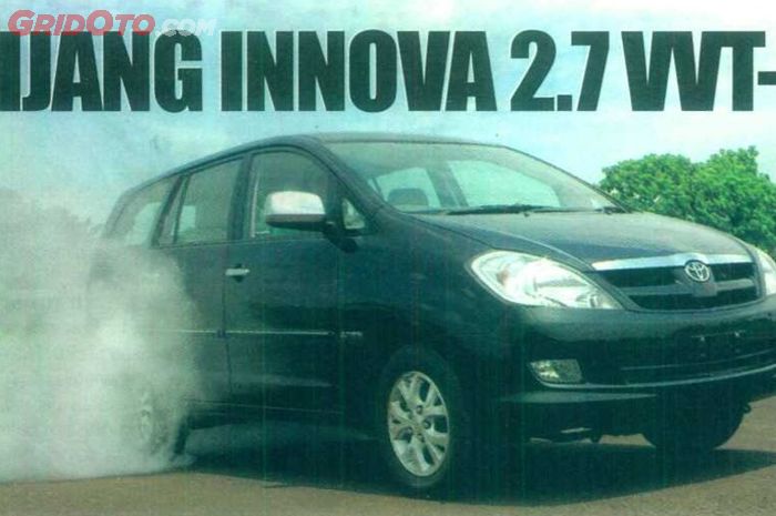 Ini Dia Profil Mobil MPV Keluarga Terkencang, Toyota Kijang Innova 2.7
