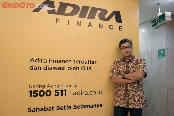 Niko Kurniawan, selaku Direktur Adira Finance saat ditemui GridOto.com di kantronya yang terletak di kawasan Kuningan, Jakarta Selatan.