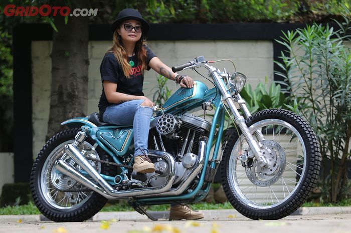 Harley Davidson Sportster 883 Bobber Dilan Budung Cycle 