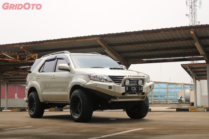 Toyota Fortuner 2012 Wayan, Modifikasi ringan untuk Tassia 