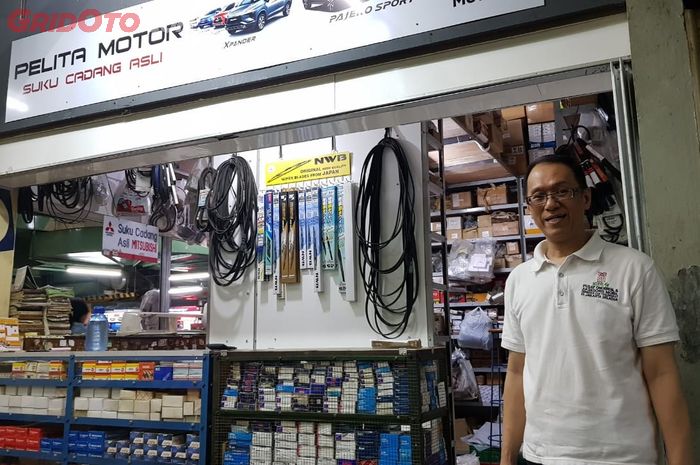 Apin, Pemilik Bengkel Spesialis Pelita Motor Mitsubishi
