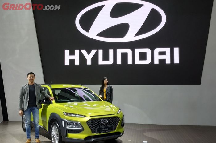 Hyundai Kona saat diluncurkan di Indonesia  April 2019 dengan harga Rp 363,9 juta on the road DKI Jakarta