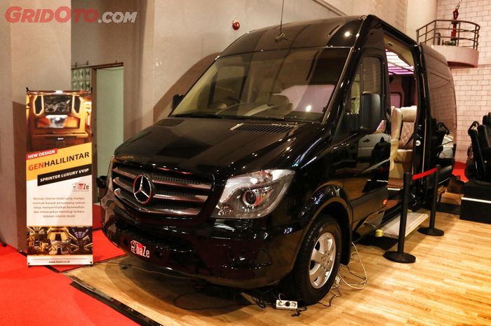 Konsep canggih VVIP di Mercy Sprinter Gen Halilintar