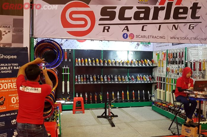 Scarlet Racing di IIMS 2019 terletak di Hall C3