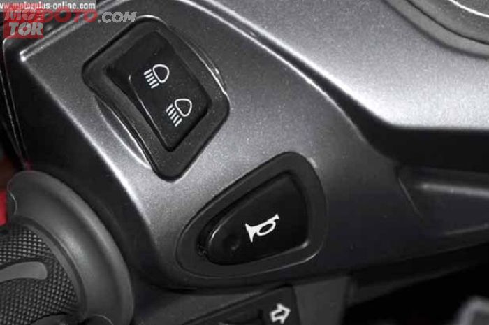 Ilustrasi klakson motor bekas serak