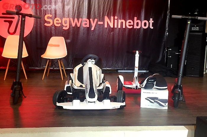 Tipe-tipe model transportasi pribadi dari Segway Ninebot