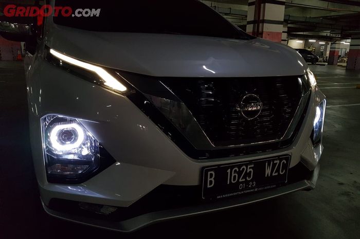 Custom headlamp projector untuk All New Livina buat persiapan mudik