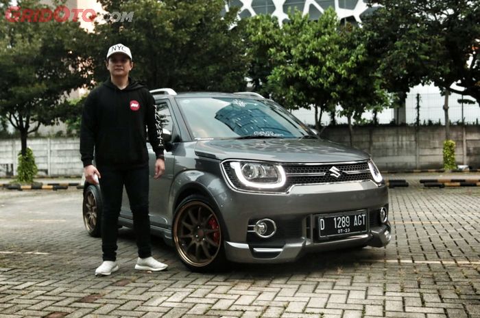 Suzuki Ignis tampil beda dengan body kit asal Cirebon