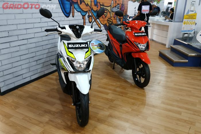 Suzuki NEX II yang dipamerkan di ajang Jakarta Fair Kemayoran (JFK) 2019.