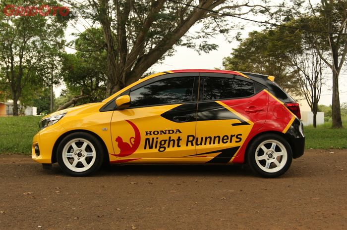 All New Brio bergaya racing dari Honda Night Runners