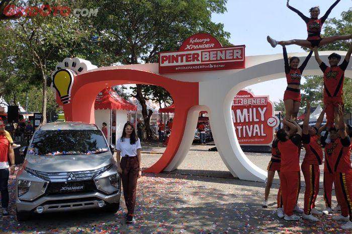 Mitsubishi memulai campaign mereka di tahun ini dengan menggelar Xpander Pinter Bener Family Festival di Summarecon Mall Bekasi.