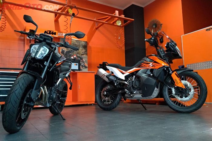 Spesifikasi Mesin Inline Terbaru KTM 790 Duke Adventure Dua