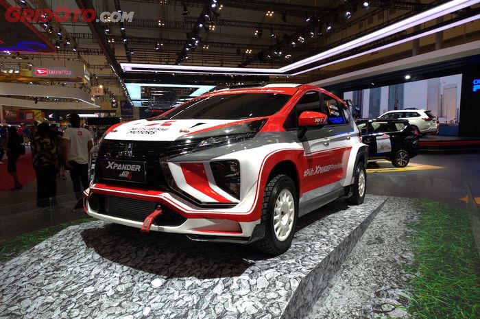Mitsubishi XPANDER AP4 yang akan dipakai RIfat Sungkar dan M Redwan di Rally AP4 Selandia Baru