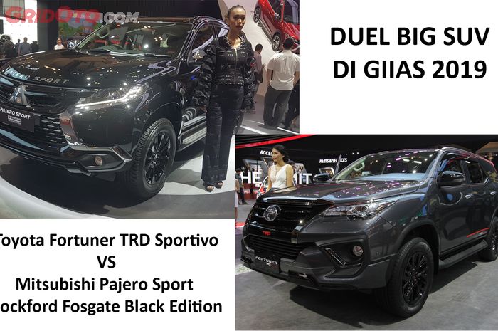 Toyota Fortuner TRD Sportivo vs Mitsubishi Pajero Sport Rockford Fosgate Black Edition