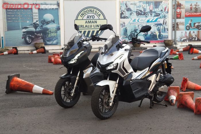 Dua unit Honda ADV150 pasca dites media
