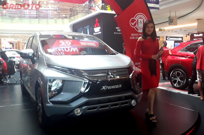 Unit display Mitsubishi Xpander di Mitsubishi Motors Auto Show di Cibubur Junction