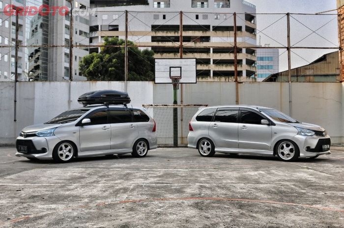 Duet modifikasi Toyota Avanza diubah jadi Veloz