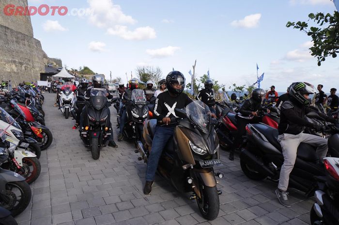 Gelaran MAXI Yamaha Day 2019 yang berlangsung di Pantai Melasti, Bali