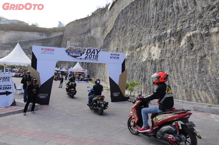 MAXI Yamaha Day 2019 di Pantai Melasti, Bali.