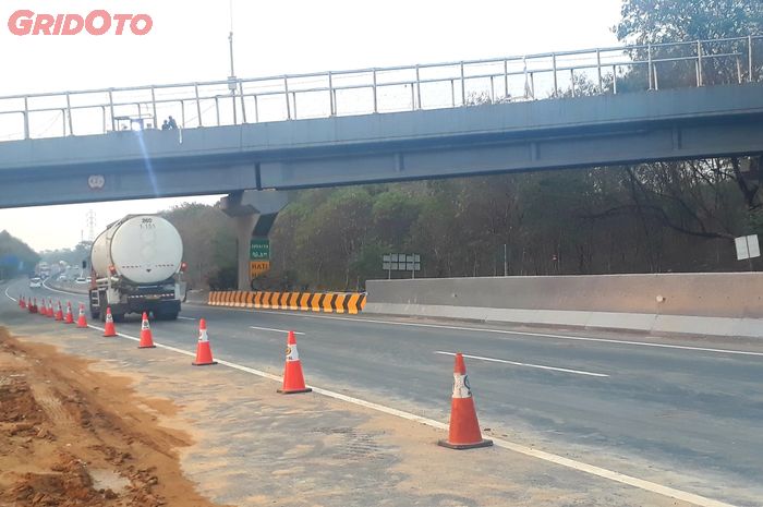 Lokaso kecelakaan maut di Tol Cipularang Km 91