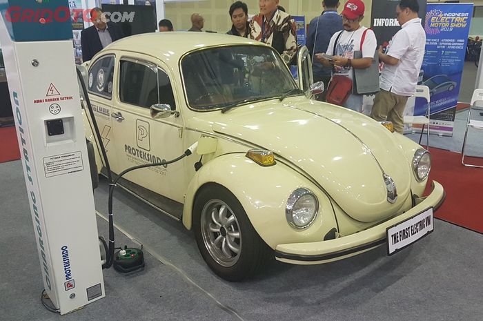 VW Kodok listrik pertama di Indonesia