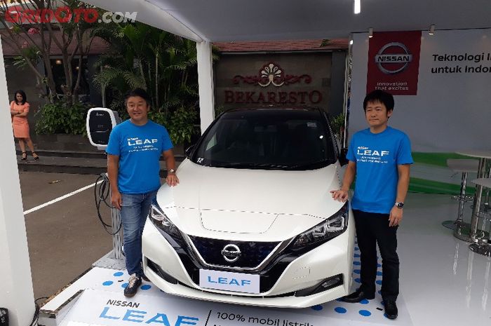 Nissan Leaf diperkenalkan di ajang IEMS 2019