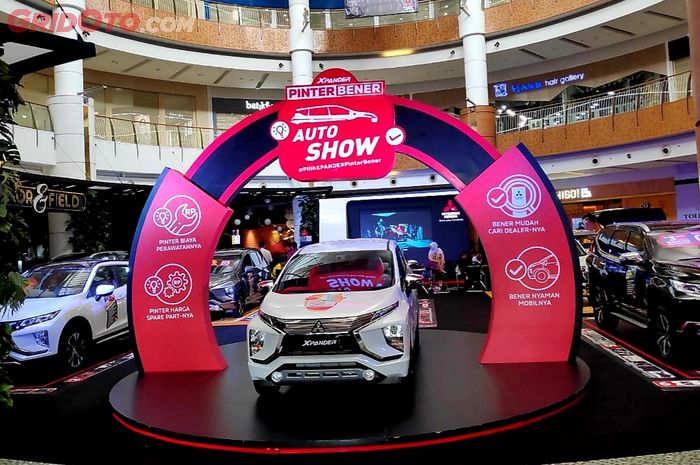 Pameran Mitsubishi Motors Auto Show di Summarecon Mall Serpong, Tangerang, Sabtu (7/9/2019)