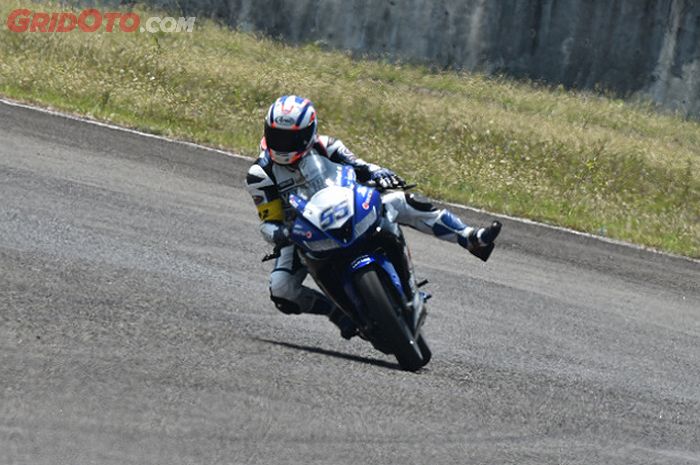 Usia 59 tahun, Minoru Morimoto turun balap di Yamaha Endurance Festival 2019. 