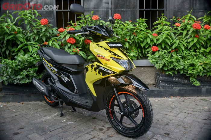 Andalkan Ban Kasar Suzuki Nex Ii Cross Lebih Keren Dari Beat