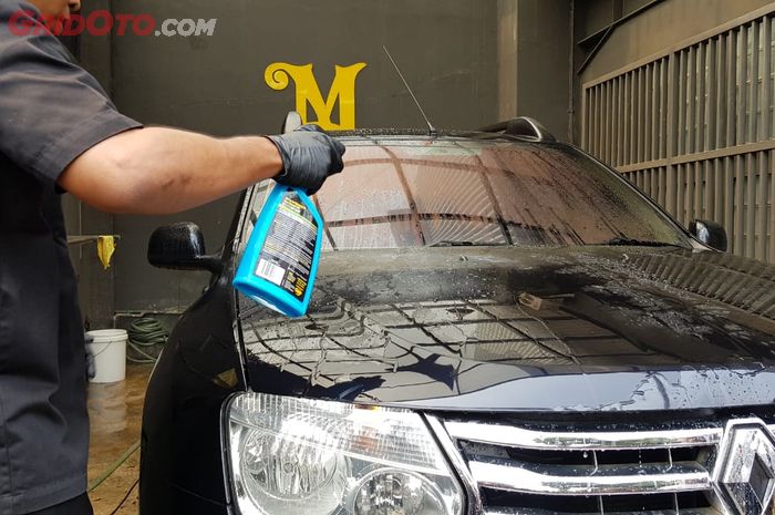 Pengaplikasian Meguiar's Hybrid Ceramic Wax