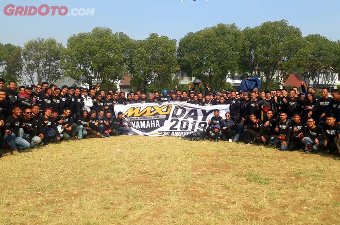 Maxi Yamaha Day 2019 Bandung Diawali dengan kegiatan turing bersama.
