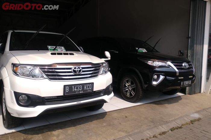 Ilustrasi. Toyota Fortuner Diesel bekas