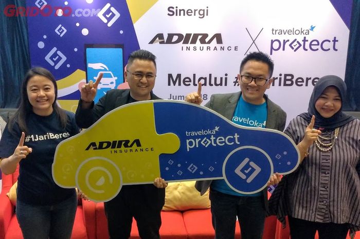 Siang hari tadi (18/10) Adira Insurance dan Traveloka Protect meresmikan kerjasama antara kedua pihak.