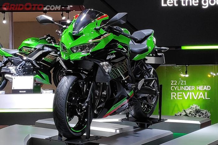 Kawasaki Ninja ZX-25R, Ninja 250  4 silinder dirilis di Tokyo Motor Show 2019 akan punya tiga pilihan warna?