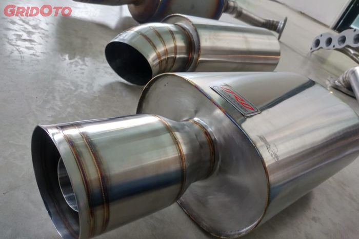 Muffler knalpot ORD Exhaust membuat suara lebih enak didengar