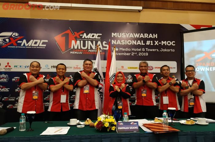 Xpander-Mitsubishi Owner Club (X-MOC) Indonesia adakan musyawarah nasional (munas) pertamanya di Jakarta, Sabtu (2/11/2019).