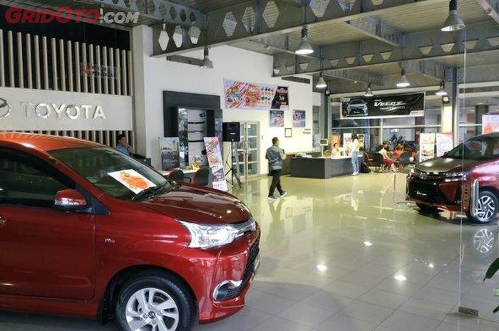 Ilustrasi dealer Toyota